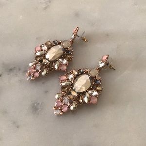 Express Pink statement earrings